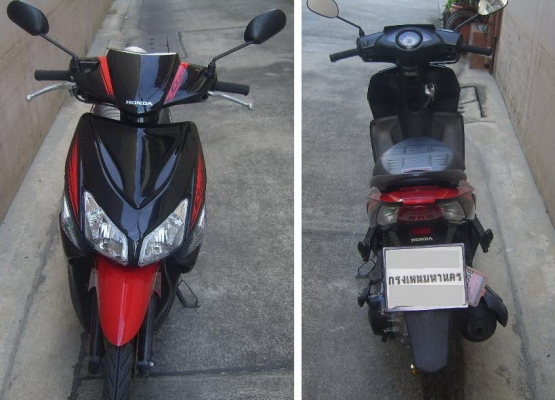 ขายHonda Click 115cc.   จดทะเบียน 51  พรบ.หมด ม.ค.56