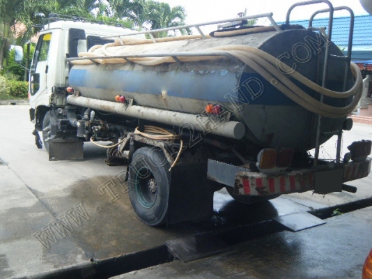 รถบรรทุก 6 ล้อบรรทุกน้ำ ยี่ห้อ HINO รุ่น KM777