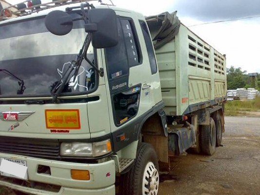 ขาย ฮีโน่ 3M วางเครื่อง 320 แรง P11C ( พ่วง 18 ล้อ กระบะดั๊มสามมิตร )