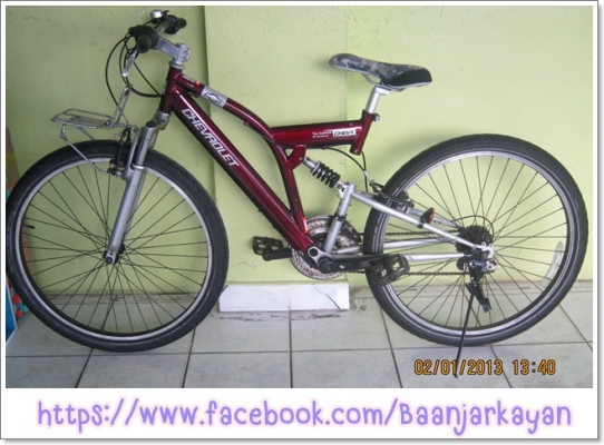 MTB CHEVROLET สีแดงเปลือกมังคุด