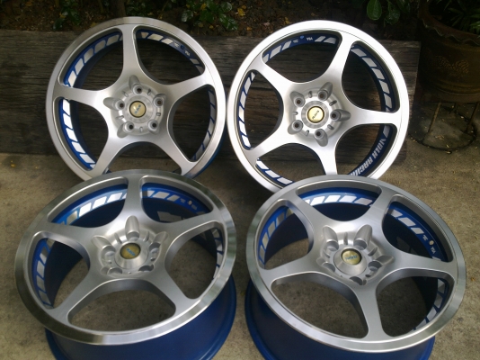 ขายล้อ VOLK CHALLENGE แท้ ฝาครบ ขอบ18 หน้า8  หลัง9