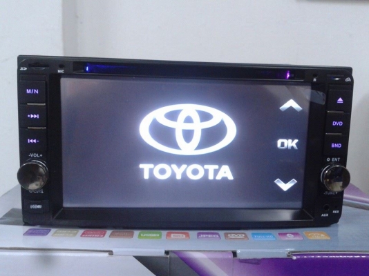 ขายวิทยุ2ดินLEDจอ7นิ้วใส่รุ่นโตโยต้าสินค้าใหม่ถูกๆ