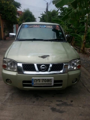 รถบ้าน100\%.NISSAN-FRONTIER ปี2003 2JZ-VVTI เกียร์ธรรมดา-VIGO2.5 ติดก๊าซLPG 2ถัง สนจัยโทรมาคัฟ  TEL.085-7656352  เสี่ยยักษ์  --จรัญ13