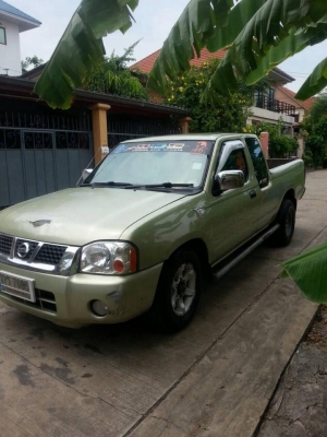 รถบ้าน100\%.NISSAN-FRONTIER ปี2003 2JZ-VVTI เกียร์ธรรมดา-VIGO2.5 ติดก๊าซLPG 2ถัง สนจัยโทรมาคัฟ  TEL.085-7656352  เสี่ยยักษ์  --จรัญ13