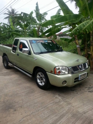 รถบ้าน100\%.NISSAN-FRONTIER ปี2003 2JZ-VVTI เกียร์ธรรมดา-VIGO2.5 ติดก๊าซLPG 2ถัง สนจัยโทรมาคัฟ  TEL.085-7656352  เสี่ยยักษ์  --จรัญ13