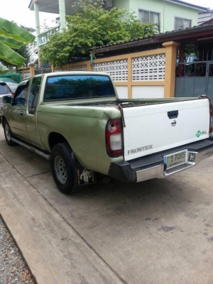 รถบ้าน100\%.NISSAN-FRONTIER ปี2003 2JZ-VVTI เกียร์ธรรมดา-VIGO2.5 ติดก๊าซLPG 2ถัง สนจัยโทรมาคัฟ  TEL.085-7656352  เสี่ยยักษ์  --จรัญ13