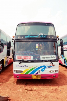 ขายรถบัสแอร์ 6 ล้อ 4 คัน