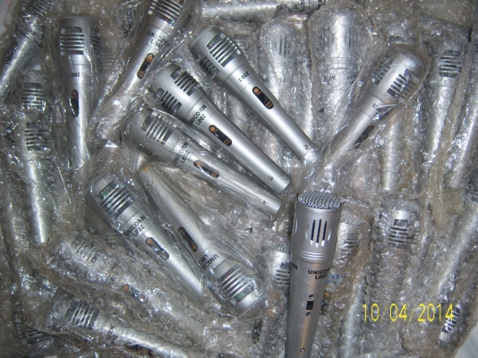 ไมค์โครโฟน เหมาๆ ไปเลย ใช้งานได้ทุกอัน ของใหม่