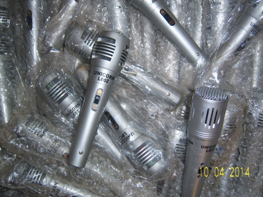 ไมค์โครโฟน เหมาๆ ไปเลย ใช้งานได้ทุกอัน ของใหม่