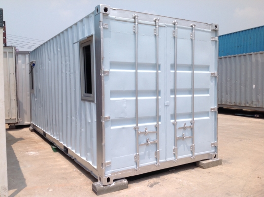 ขายตู้คอนเทนเนอร์ออฟฟิศสวยพร้อมใช้งาน 130,000 บาท ขายตู้คอนเทนเนอร์ออฟฟิศสวยพร้อมใช้งาน 130,000 บาท