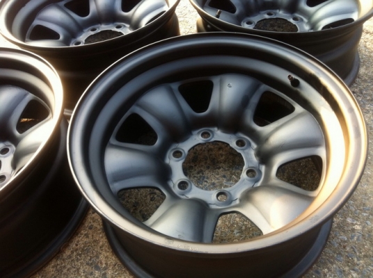 ขายกะทะเหล็ก ขอบ16 ออฟเซทลบ -30 ใส่ 6รู /139.7 ขายกะทะเหล็ก ขอบ16 ออฟเซทลบ -30 ใส่ 6รู /139.7