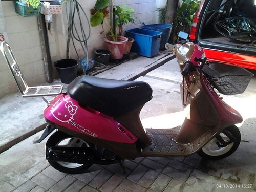 ขายรถป๊อบ HONDA สีชมพู ราคาถูกๆค่ะ