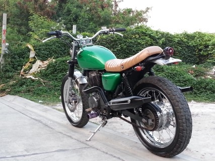 วุฒินนบุรี// ขาย ฮฮนด้า CL400cc. ปี97 ท่อคู่แต่งเทร็กเกอร์สวยๆพร้อมใช้