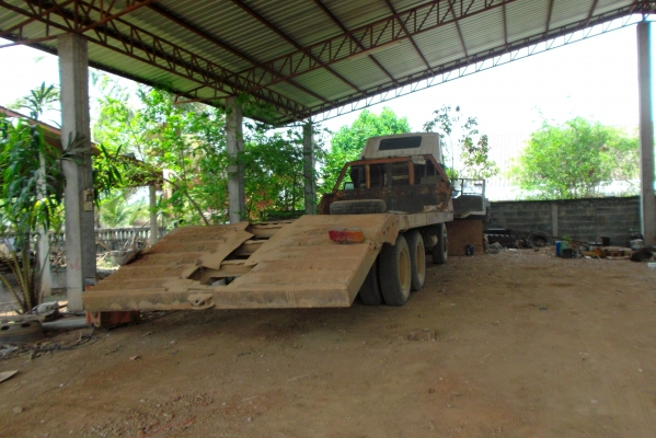 ขายด่วนหางเทเลอร์ลากแบ็กโฮ200เหล็กไอดีมหน้า6สภาพสวย