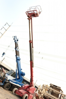 รถกระเช้า AICHI SP120 เก่านอกแท้ๆพร้อมอินวอย์ พร้อมใช้สุดๆ