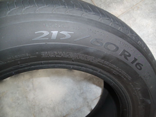 ขายยาง215/60/r16 Michelin รุ่น Primacyปี11