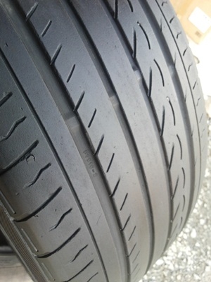 ขายยาง215/45/17 ปี 0911 YOKOHAMA ADVEN 1 คู่