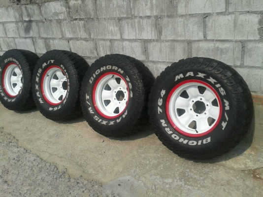 ขาย Mud MAXXIS 764 พร้อมล้อ16ลบ30สวยๆ