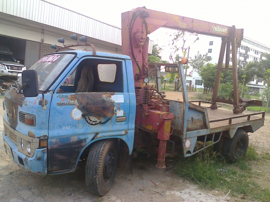 ขายด่วนรถ6ล้อTLเครือง110แรงติดเครนTADANO3ตันรถยก