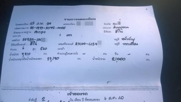 HINO FM221  พร้อมหางสองเพลา (หางไปทำงานค่ะ ไม่มีภาพถ่าย)