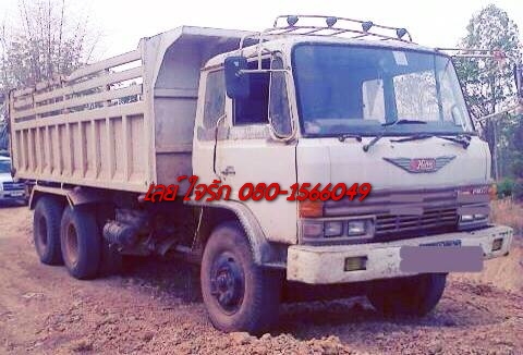 **600,000 บ.ต่อรอง**ขาย10ล้อ2เพลาดั้ม HINO F17 FM177-LA วางเครื่องHO7C 185HP(ลงเล่ม) เครื่องดีแน่น ช่วงล่างเดิม คัสซีดีไม่ปะไม่ดาม สโลวเดิม กระบะดั้มเหล็กสภาพดี พื้นดีข้างดี หัวเก๋งดีภายในเก๋งคอนโซลครบ พ.พาวเวอร์ เบรคทริฟฟี่ ยางดี6เส้นพอใช้4เส้น รถใช้งานอ