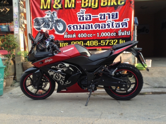 จาก89,000 ปรับเหลือ75,500 บาท ninja250 ปี2010