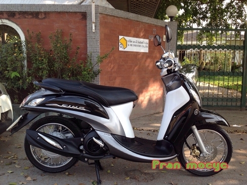 ขายyamaha fino fi สีดำเทาขาว ปี2013 ขายyamaha fino fi สีดำเทาขาว ปี2013