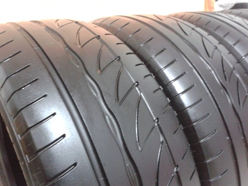 ยางซิ่ง,195/55R15 Bridgestone RE002 ปี12 สี่เส้น 4,500