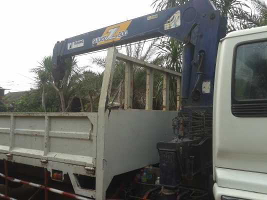 ขาย1,150,000รถบรรทุกหกล้อlsuzu 195 ติดเครน 5 ตัน 3 ปอก  ท้องวี รถห้างแท้ 081-2995537 K.อู้ด