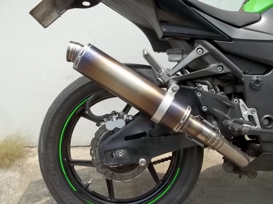 ขาย Kawasaki NINJA 250 R สีเขียว  จดปี 2554 ทบ หมดปี 58