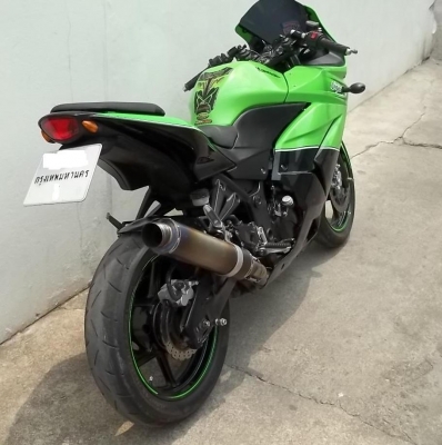 ขาย Kawasaki NINJA 250 R สีเขียว  จดปี 2554 ทบ หมดปี 58