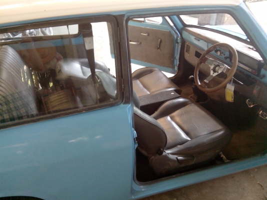 Datsun B10 เดิมๆไม่เคยติดแก๊ส มีคลิป+ข้อมูล ทะเบียนพร้อมชุดโอน