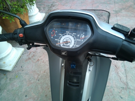 wave100s สีเทา ทะเบียน 73 เครื่องดี