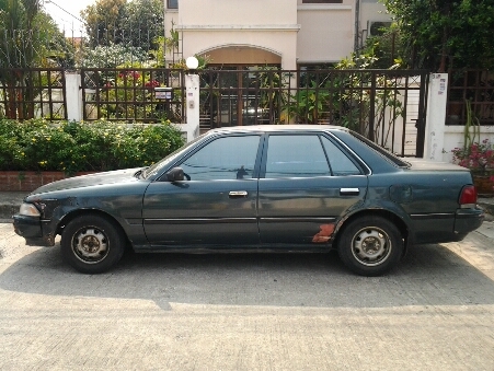 ขายรถยนต์ ปี91 โตโยต้า โคโรน่า รุ่นหน้ายิ้ม เครื่อง1600cc.ติดแก๊ส เกียร์ธรรมดา พวงมาลัยเพาเวอร์ แอร์เย็น เครื่องดีแน่นๆ ขายราคาถูกๆ (รถบ้านไม่ใช่แท็กซี่+ไม่ใช่รถน้ำท่วม)