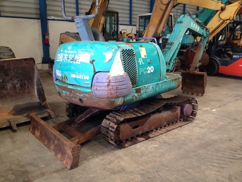 รถขุด Komatsu PC20-7E #42986 พร้อมตรวจสภาพ นำเข้าเองจากญี่ปุ่นค่ะ