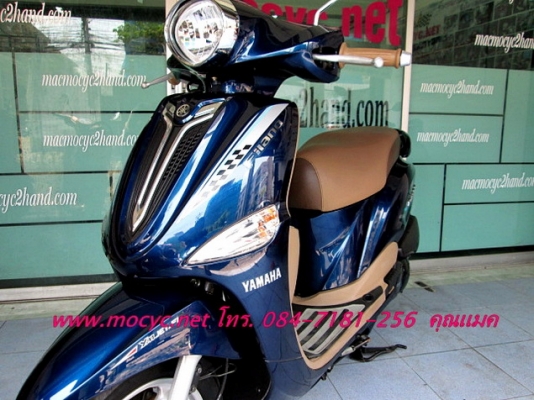 filano สีนํ้าเงิน ระบบหัวฉีด ประหยัดน้ำมัน ล้อแมกซ์ไร้ยางใน แถมฟรี เสื้อ และ หมวกกันน็อก  28900