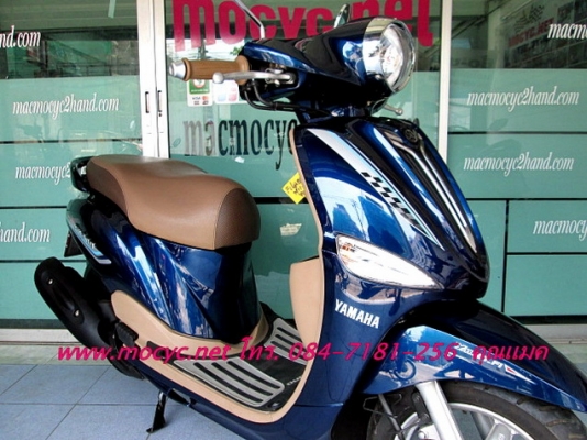 filano สีนํ้าเงิน ระบบหัวฉีด ประหยัดน้ำมัน ล้อแมกซ์ไร้ยางใน แถมฟรี เสื้อ และ หมวกกันน็อก  28900