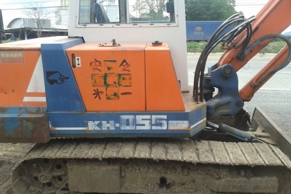 ขายรถขุดแบ็คโฮ  KUBOTA    KH055      สภาพดี พร้อมใช้งาน มีเอกสารแจ้งจำหน่าย