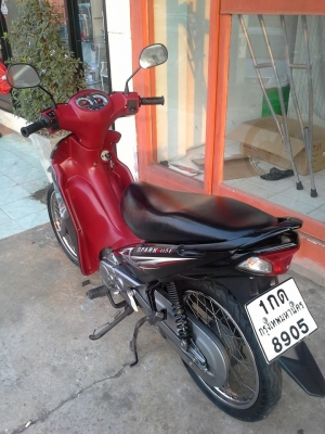 Yamaha Spark 115i สตาร์ทมือ รุ่นใหม่ล่าสุด รถเพียง 10 เดือนเท่านั้น ขายถูก Yamaha Spark 115i สตาร์ทมือ รุ่นใหม่ล่าสุด รถเพียง 10 เดือนเท่านั้น ขายถูก