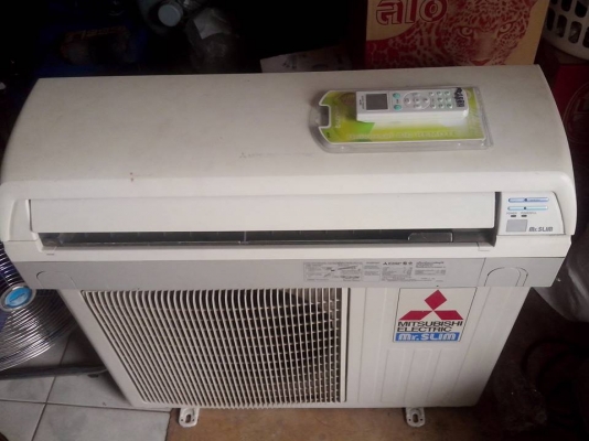 ขายเเอร์มือสอง 9,000 BTU จัดส่งได้ครับ ตัดมาใหม่ๆ พร้อมรีโมทย์