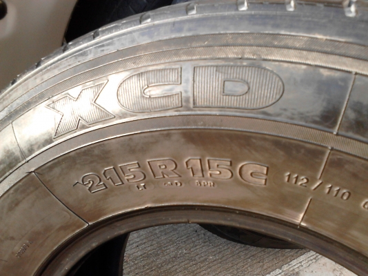 215R15C MICHELIN XCD มี 2 เส้น TEL.081-427-3941 215R15C MICHELIN XCD มี 2 เส้น TEL.081-427-3941