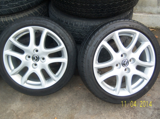 แม็กมาสด้า2พร้อมยาง 195 45 16 1ชุดปี11