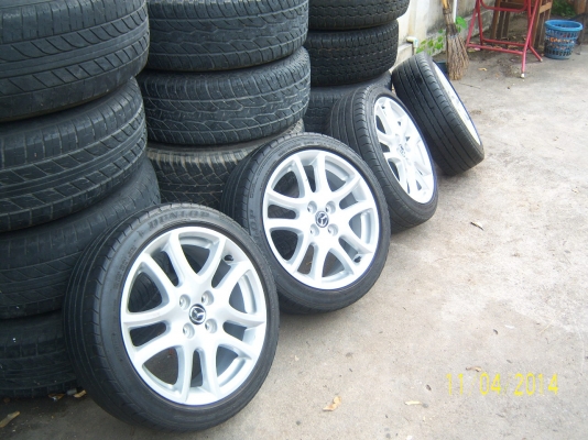 แม็กมาสด้า2พร้อมยาง 195 45 16 1ชุดปี11