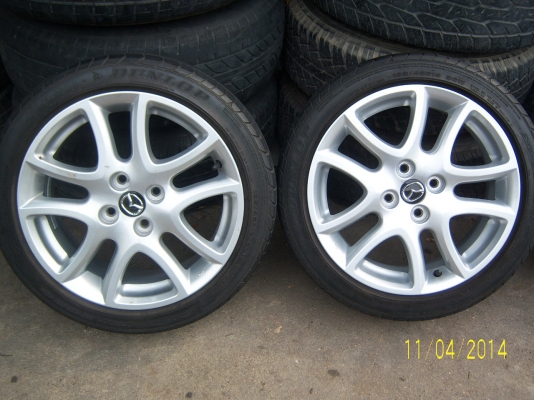 แม็กมาสด้า2พร้อมยาง 195 45 16 1ชุดปี11