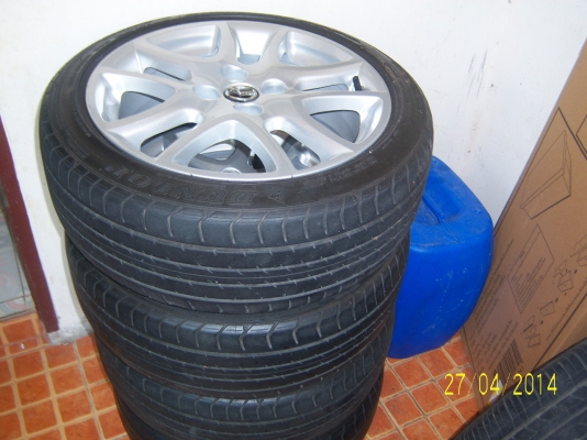 แม็กมาสด้า2พร้อมยาง 195 45 16 1ชุดปี11