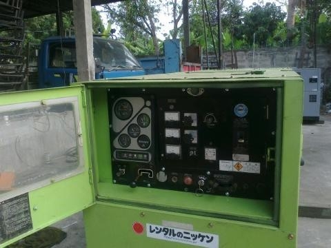 ขายเครื่องปั่นไฟ สภาพสวยพร้อมใช้งาน นำเข้าจากญี่ปุ่น