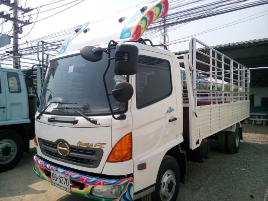 6 ล้อกลาง HINO *Euro.2*  MEGA FC4J 150 แรงม้า *ยาว 5.50 ม.* รถสวยเดิม+สวยจริง  *รถห้างแท้* เอกสารพร้อมโอน