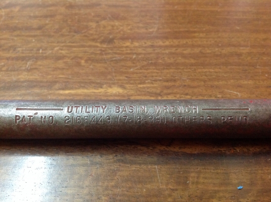 ขายประแจขันน็อตอ่างโบราณ ปี 1939