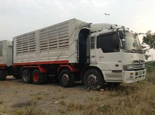 ลดราคาอีกครั้งครับ ถูกที่สุดในรุ่น จัดไฟแนนท์ได้ 1.2 ล้านครับ ขาย hino profia แม่ลูกดั้ม คอกเกษตร 24 ล้อ