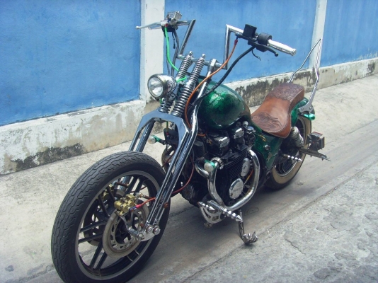 ลดกันสุดๆ Honda 650 cc  แต่ง old school หน้าสปริงเกอร์39900